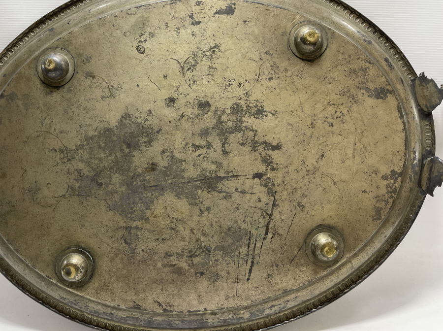 OSMANLI DÖNEMİ SÜLEYMANİYE İŞİ ÇOK NADİR BÜYÜK BOY TEPSİ