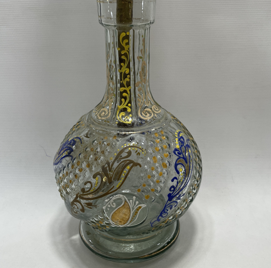 OSMANLI DÖNEMİ ÜZERİ MİNE İŞÇİLİKLİ NARGİLE