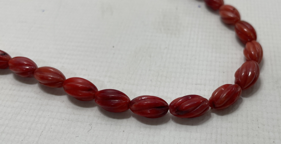 BURGULU MERCAN TAŞINDAN MAMUL TESBİH