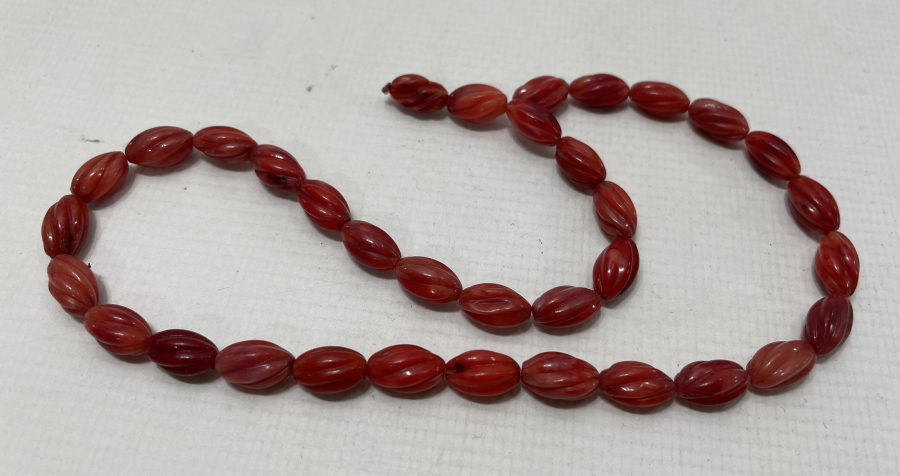 BURGULU MERCAN TAŞINDAN MAMUL TESBİH