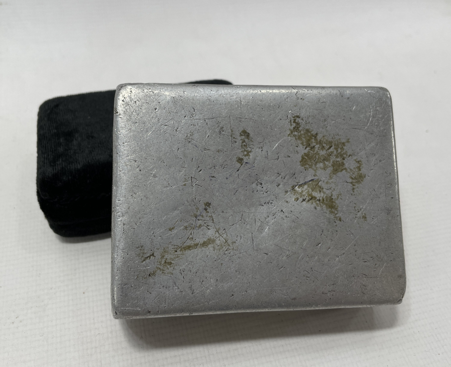 OSMANLI DÖNEMİ TAMAMI İŞLEMELİ ESARET YADİGARI ASKERİ TÜTÜN TABAKASI