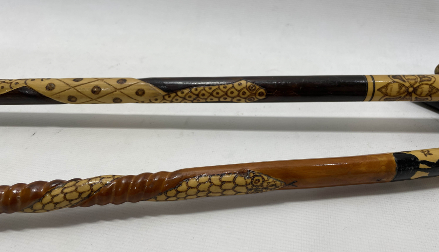 TAMAMI EL İŞİ DEVREK YAPIMI USTA İŞİ BASTONLAR