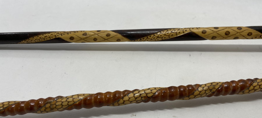 TAMAMI EL İŞİ DEVREK YAPIMI USTA İŞİ BASTONLAR