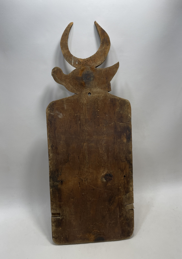 ÜZERİ KUŞKU VE HİLALLİ OSMANLI DÖNEMİ AHŞAP KAVUKLUK - LAMBALIK