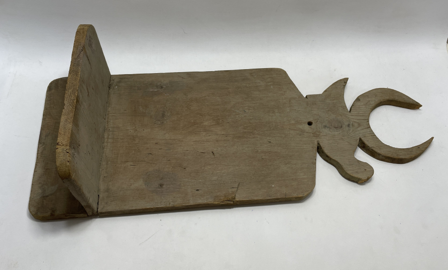 ÜZERİ KUŞKU VE HİLALLİ OSMANLI DÖNEMİ AHŞAP KAVUKLUK - LAMBALIK