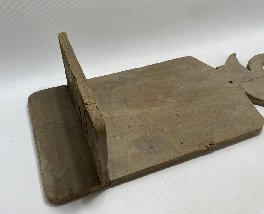 ÜZERİ KUŞKU VE HİLALLİ OSMANLI DÖNEMİ AHŞAP KAVUKLUK - LAMBALIK