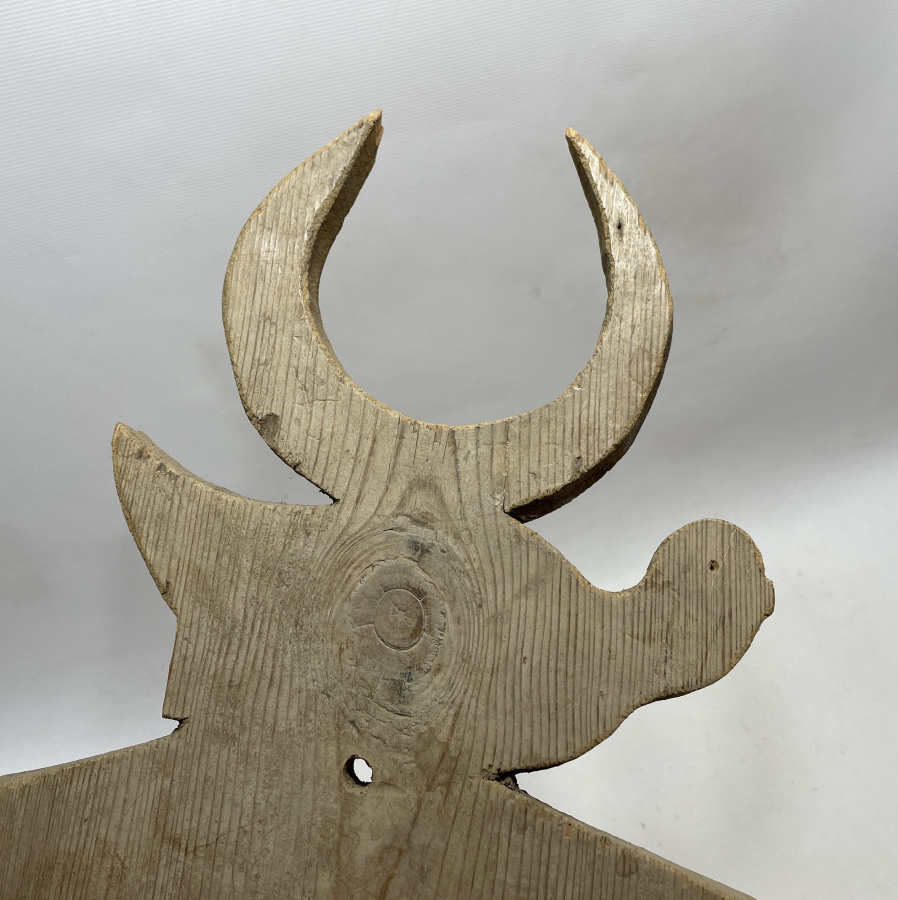 ÜZERİ KUŞKU VE HİLALLİ OSMANLI DÖNEMİ AHŞAP KAVUKLUK - LAMBALIK