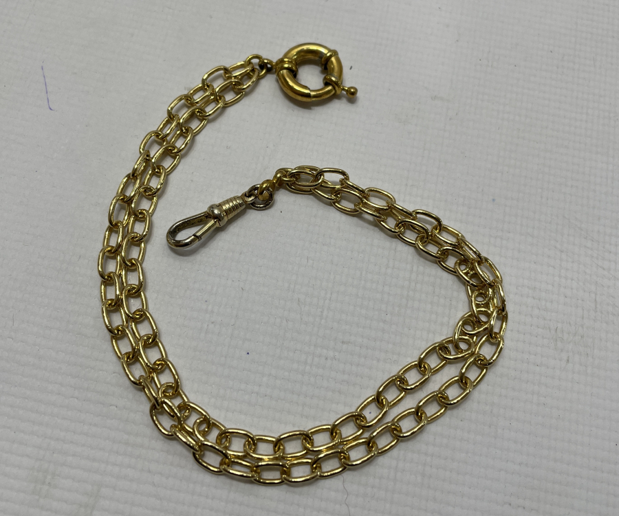 ANTİKA ALTIN KAPLAMA CEP SAATİ KÖSTEĞİ