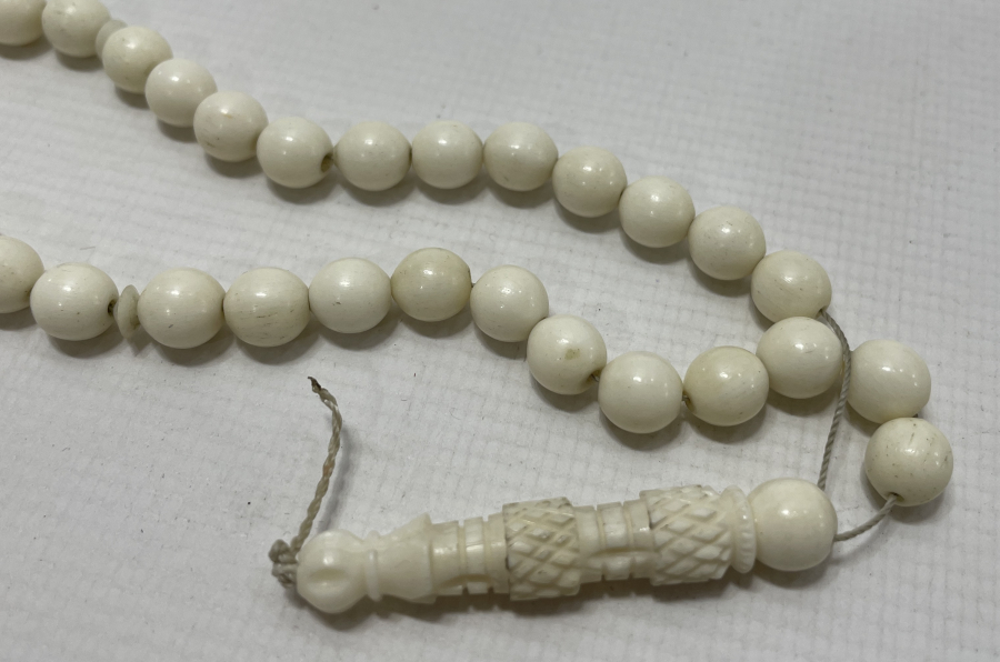 KEMİKTEN MAMUL USTA İŞİ TESBİH