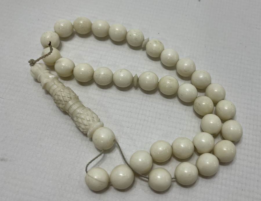 KEMİKTEN MAMUL USTA İŞİ TESBİH