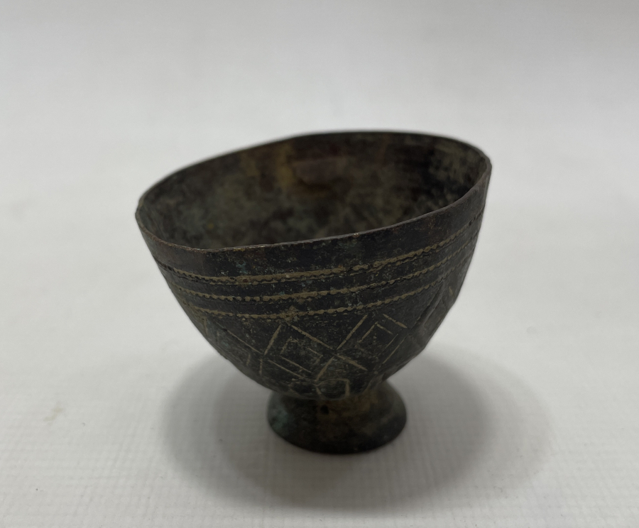 OSMANLI DÖNEMİ BRONZ FİNCAN ZARFI