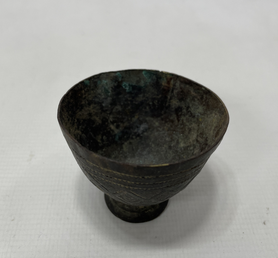 OSMANLI DÖNEMİ BRONZ FİNCAN ZARFI