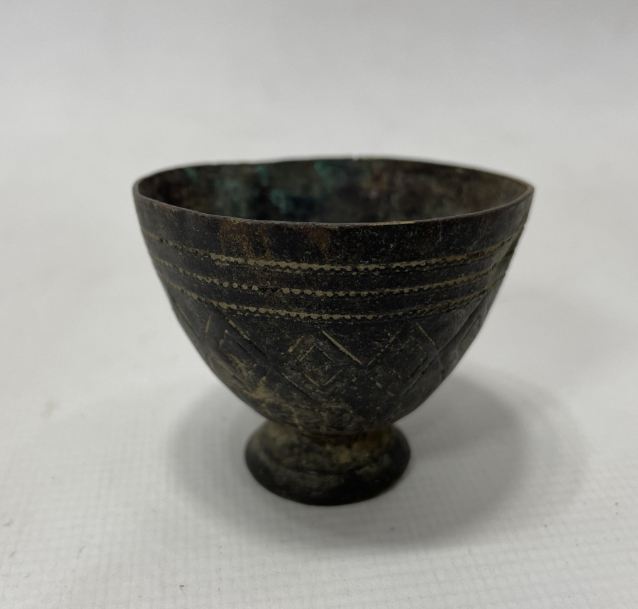 OSMANLI DÖNEMİ BRONZ FİNCAN ZARFI