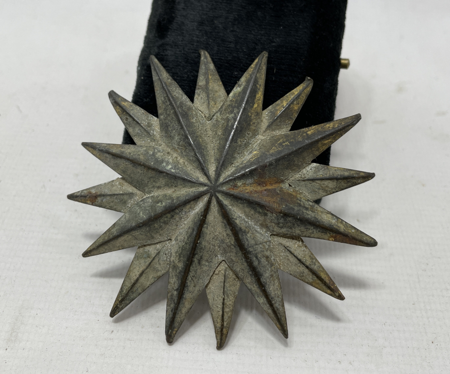 OSMANLI DÖNEMİ BRONZDAN MAMUL ÇİFTLİ OSMANLI YILDIZI