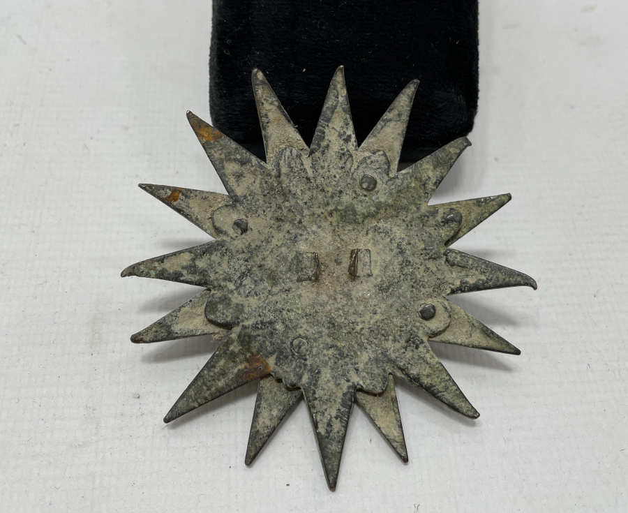 OSMANLI DÖNEMİ BRONZDAN MAMUL ÇİFTLİ OSMANLI YILDIZI