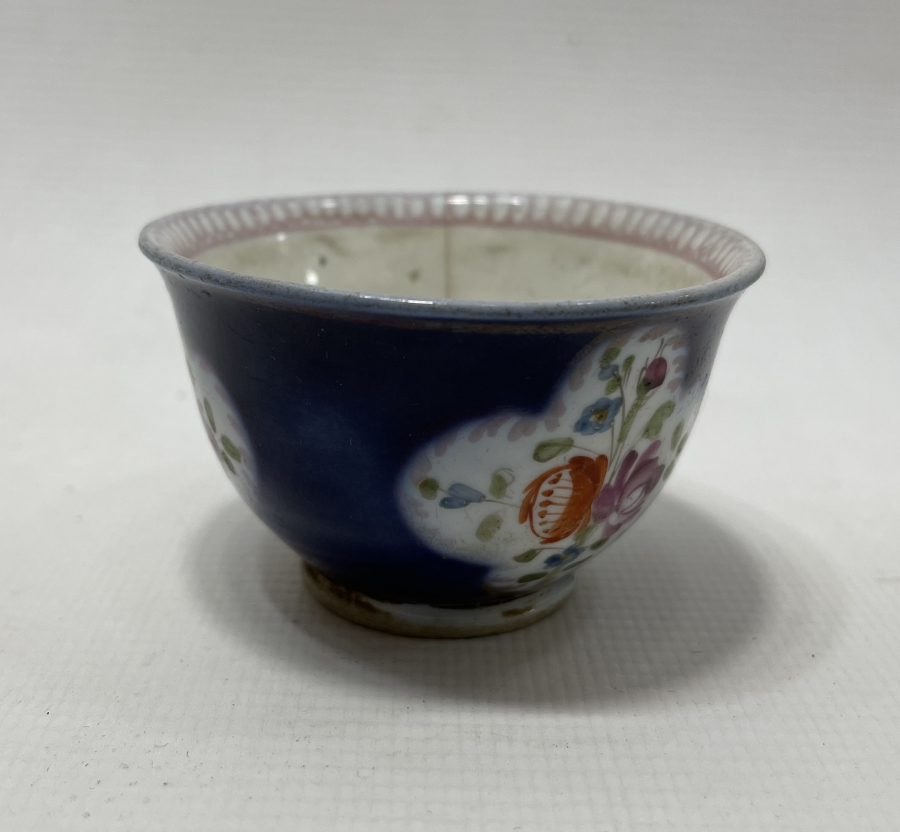 OSMANLI DÖNEMİ EL BOYAMA ZARF FİNCANI