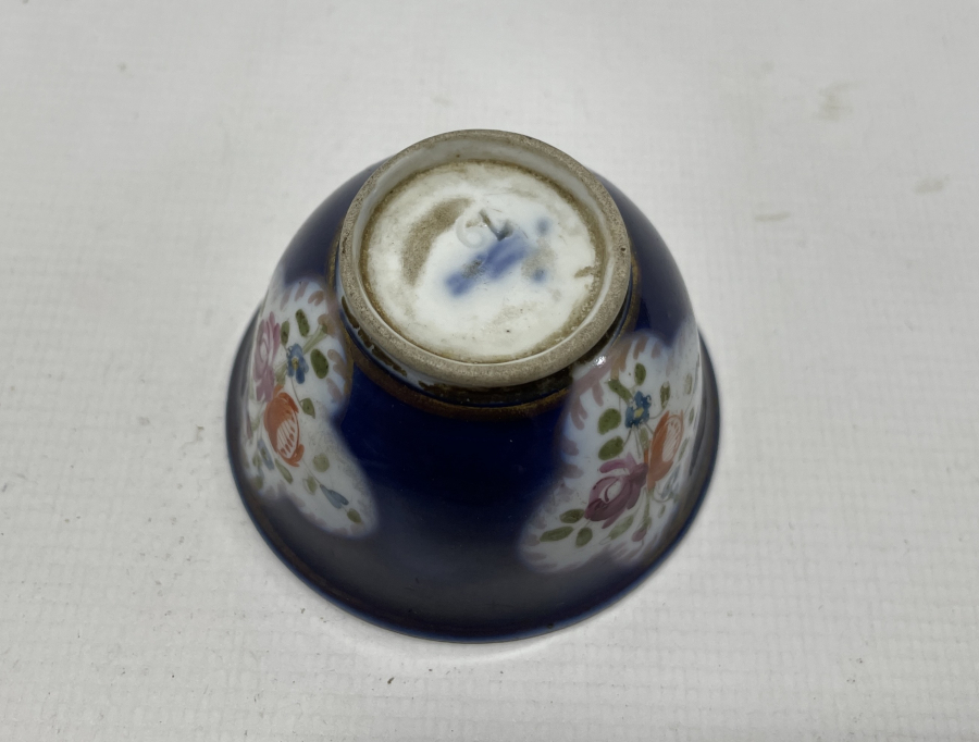 OSMANLI DÖNEMİ EL BOYAMA ZARF FİNCANI