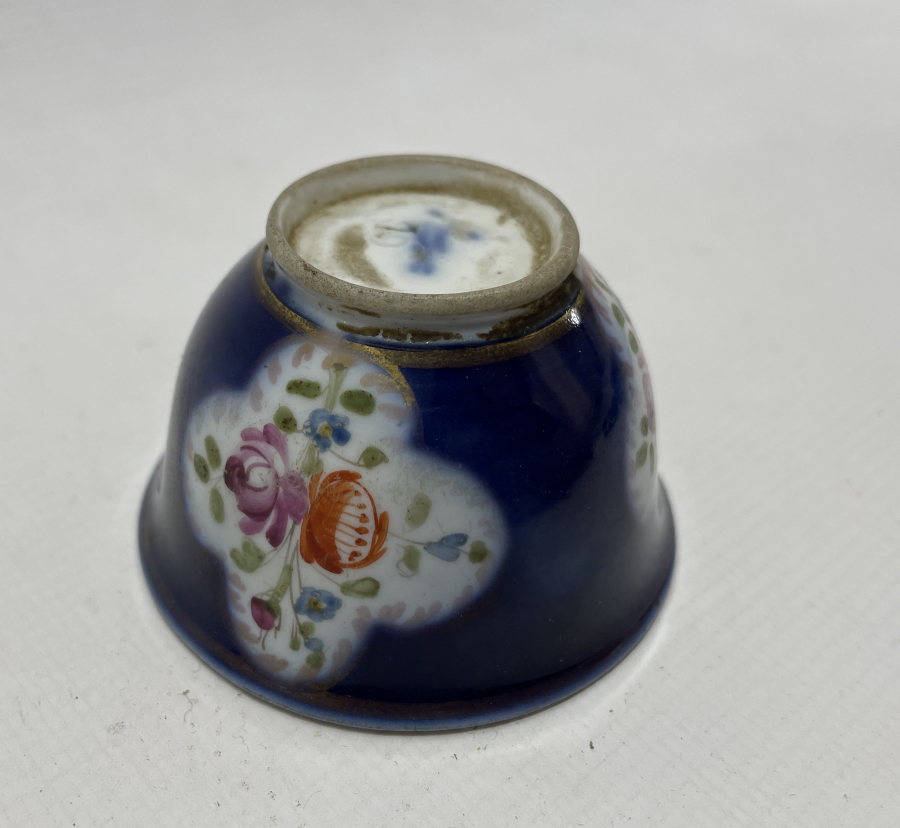 OSMANLI DÖNEMİ EL BOYAMA ZARF FİNCANI