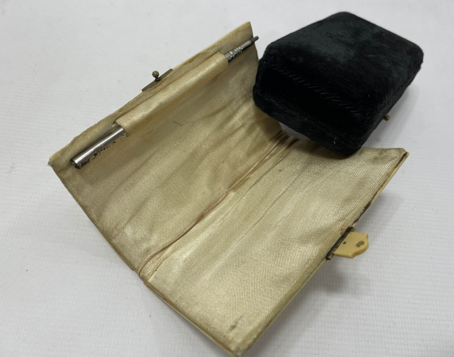 OSMANLI DÖNEMİ GÜMÜŞ ÇAKMA İŞÇİLİKLİ ÇOK NADİR NOT DEFTERİ