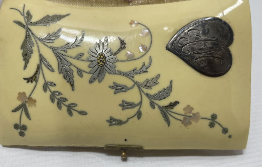 OSMANLI DÖNEMİ GÜMÜŞ ÇAKMA İŞÇİLİKLİ ÇOK NADİR NOT DEFTERİ