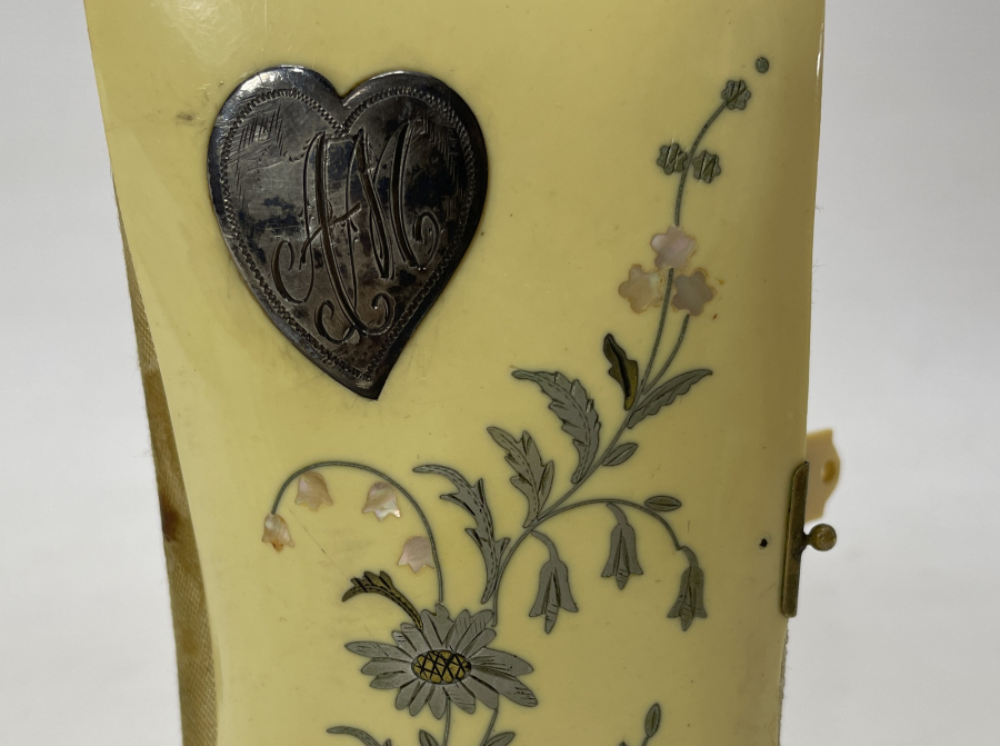 OSMANLI DÖNEMİ GÜMÜŞ ÇAKMA İŞÇİLİKLİ ÇOK NADİR NOT DEFTERİ