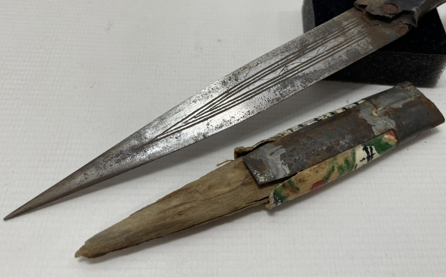 OSMANLI DÖNEMİ KININDA ÇERKES KAMASI