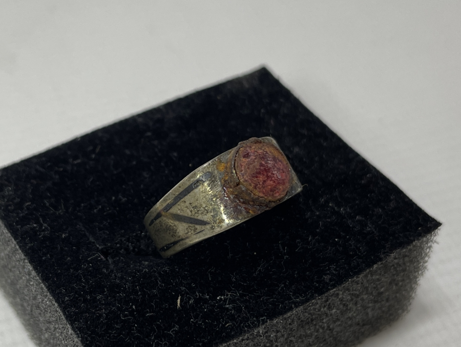 OSMANLI DÖNEMİ SAVATLI GÜMÜŞ YÜZÜK