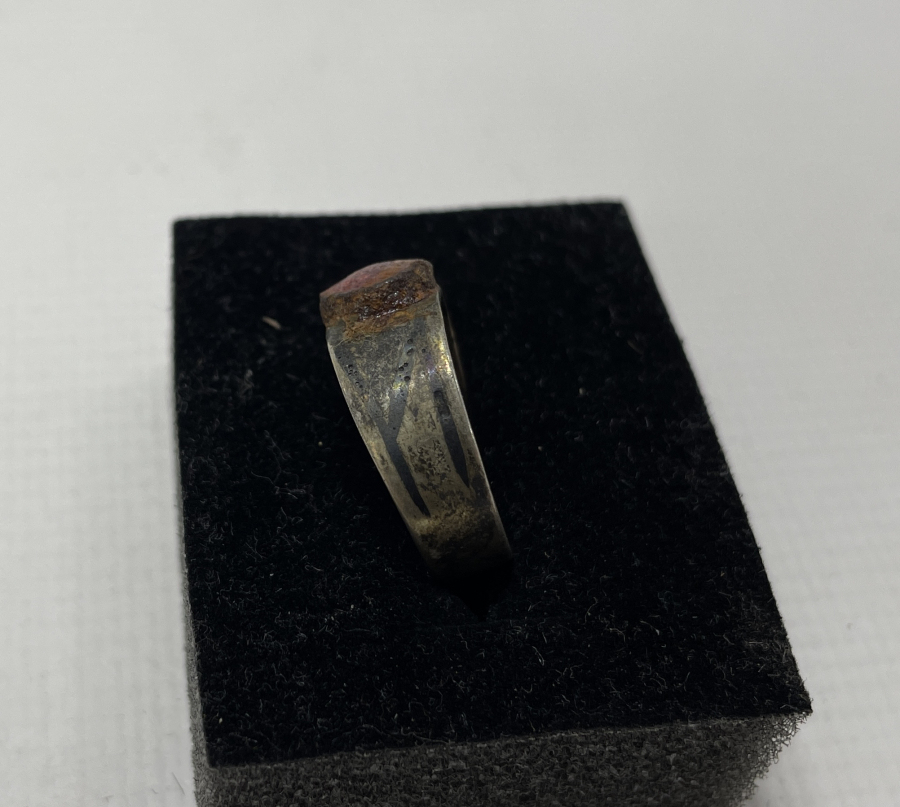 OSMANLI DÖNEMİ SAVATLI GÜMÜŞ YÜZÜK