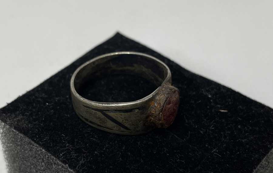 OSMANLI DÖNEMİ SAVATLI GÜMÜŞ YÜZÜK