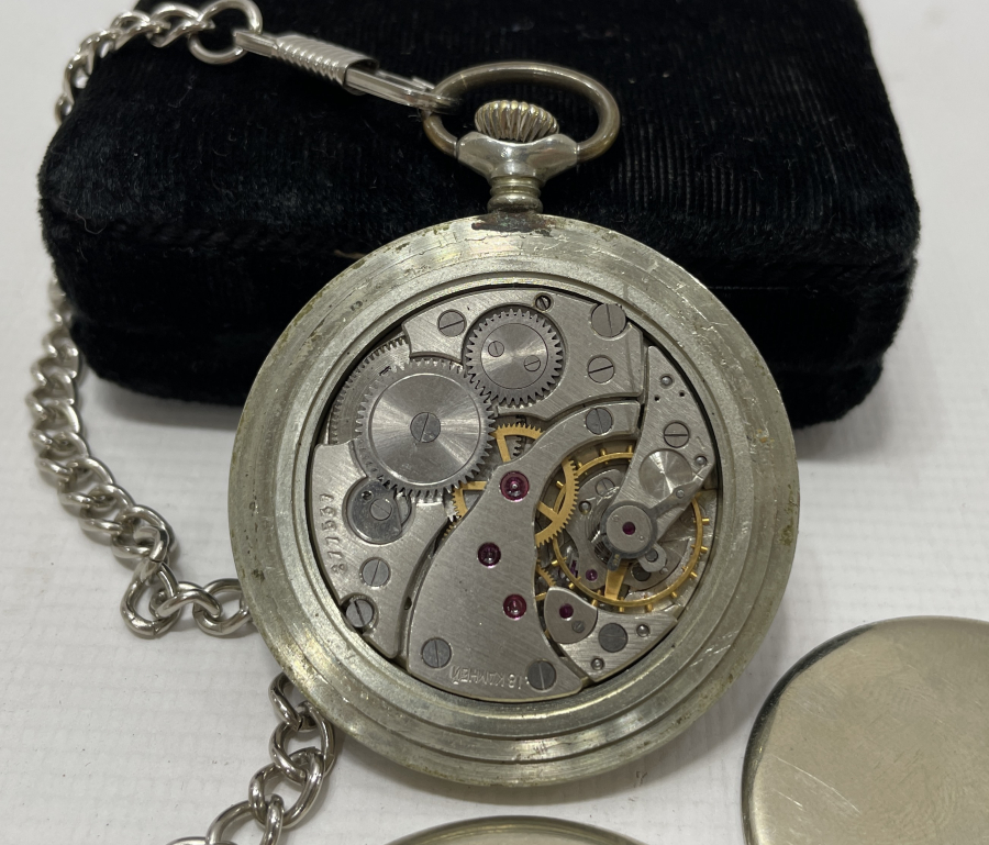 SERKİSOF MARKA KURMALI KÖSTEKLİ CEP SAATİ