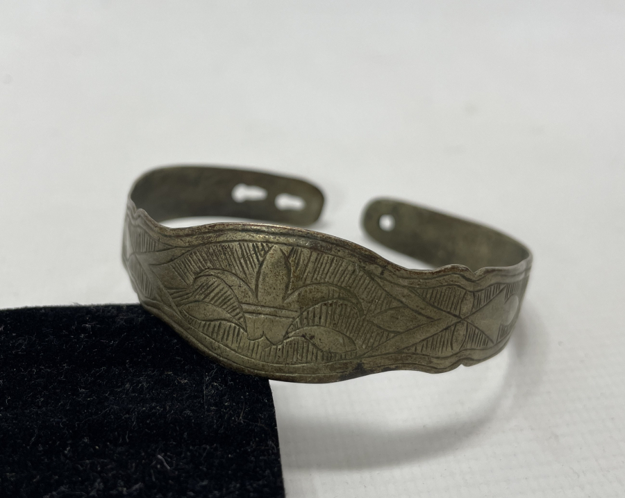 ÜZERİ KALEM İŞÇİLİKLİ OSMANLI DÖNEMİ BİLEZİK