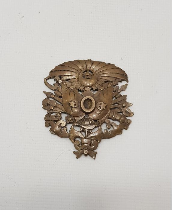 BRONZ OSMANLI DEVLET ARMASI 