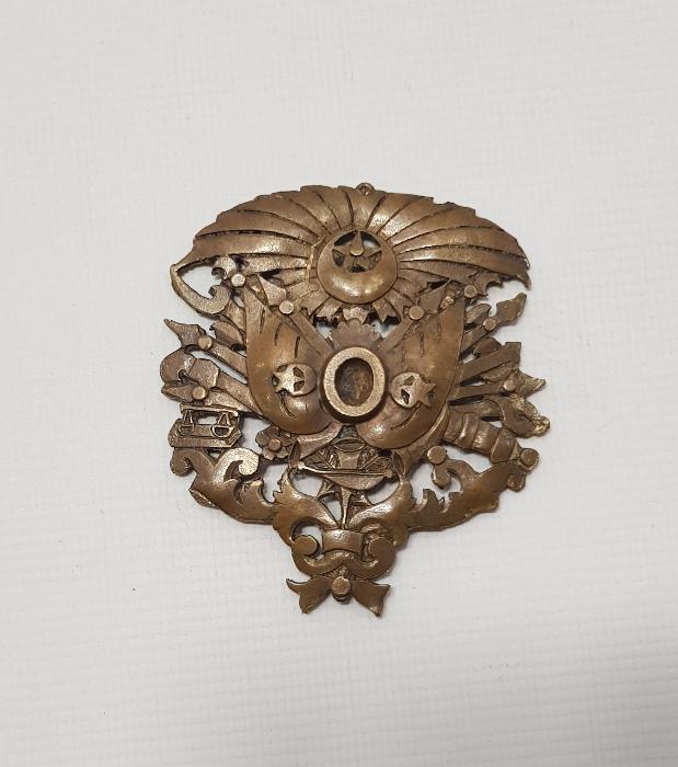 BRONZ OSMANLI DEVLET ARMASI 