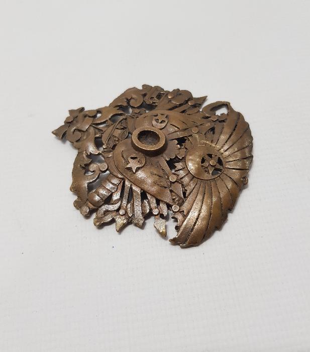 BRONZ OSMANLI DEVLET ARMASI 