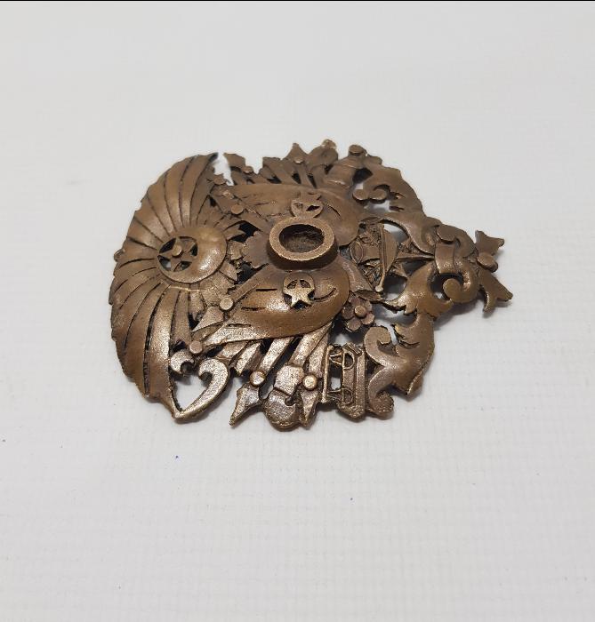 BRONZ OSMANLI DEVLET ARMASI 