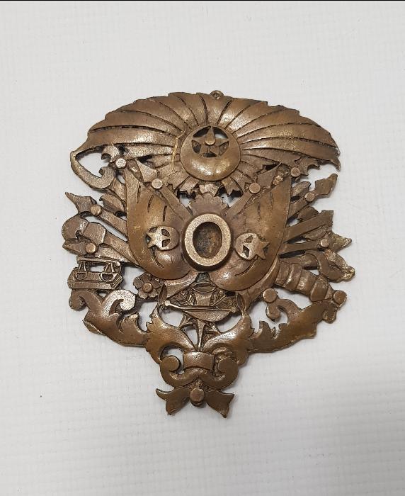 BRONZ OSMANLI DEVLET ARMASI 