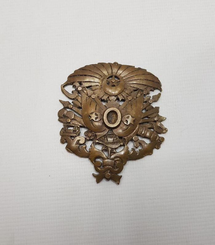 BRONZ OSMANLI DEVLET ARMASI 