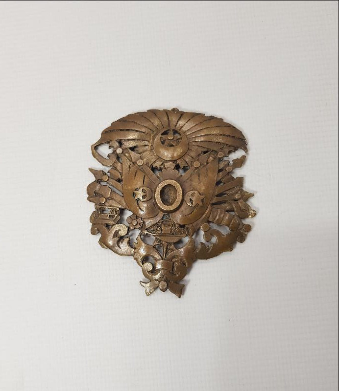 BRONZ OSMANLI DEVLET ARMASI 