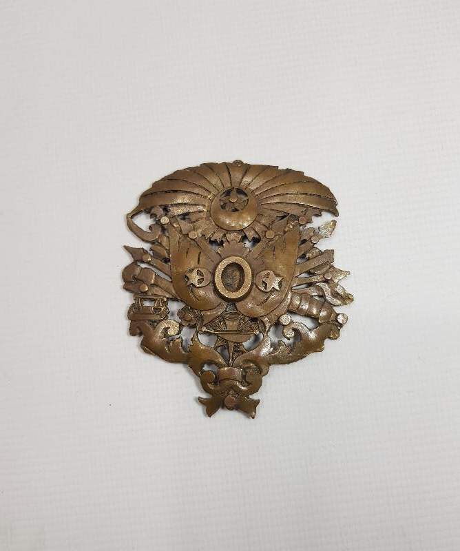 BRONZ OSMANLI DEVLET ARMASI 