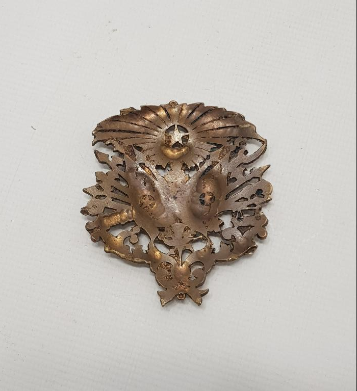 BRONZ OSMANLI DEVLET ARMASI 