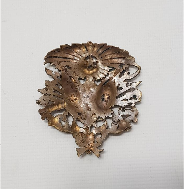 BRONZ OSMANLI DEVLET ARMASI 