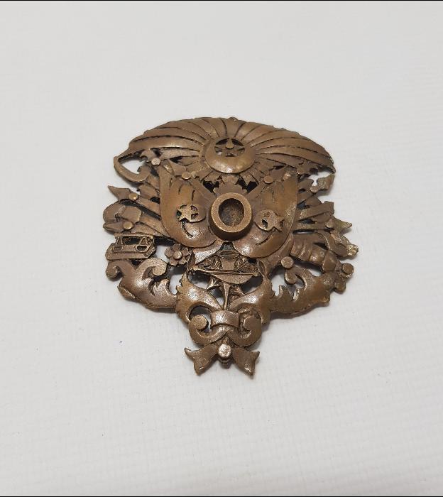 BRONZ OSMANLI DEVLET ARMASI 