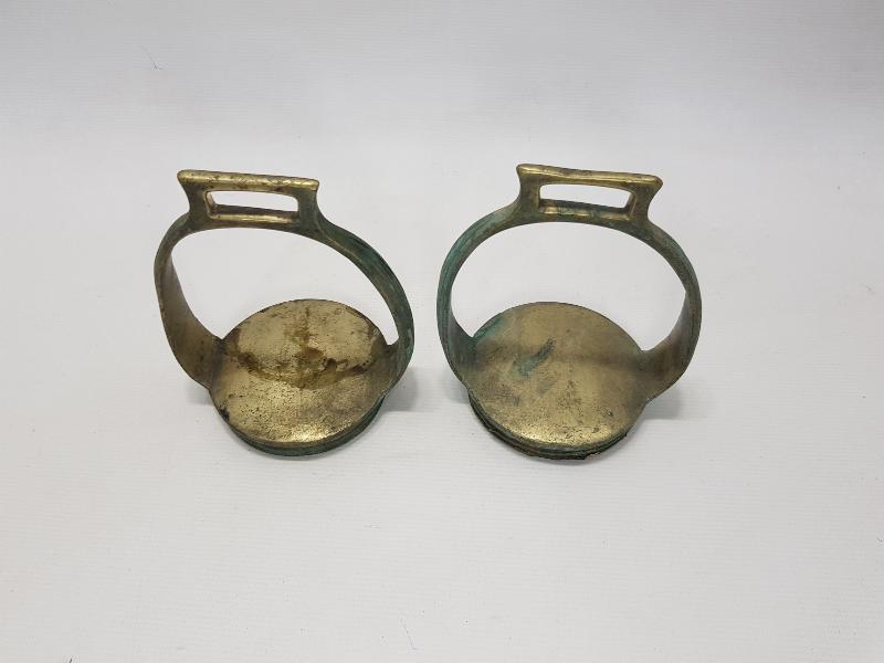 OSMANLI DÖNEMİ BİR ÇİFT BRONZ ÜZENGİ 