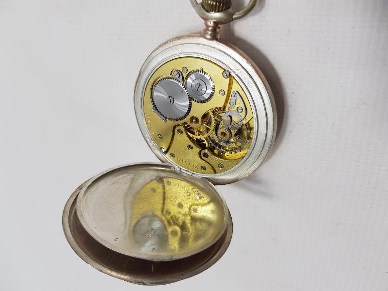 OSMANLI DÖNEMİ GÜMÜŞ ZENITH CEP SAATİ 