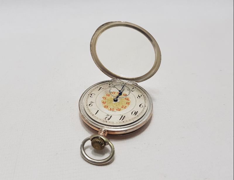 OSMANLI DÖNEMİ GÜMÜŞ ZENITH CEP SAATİ 