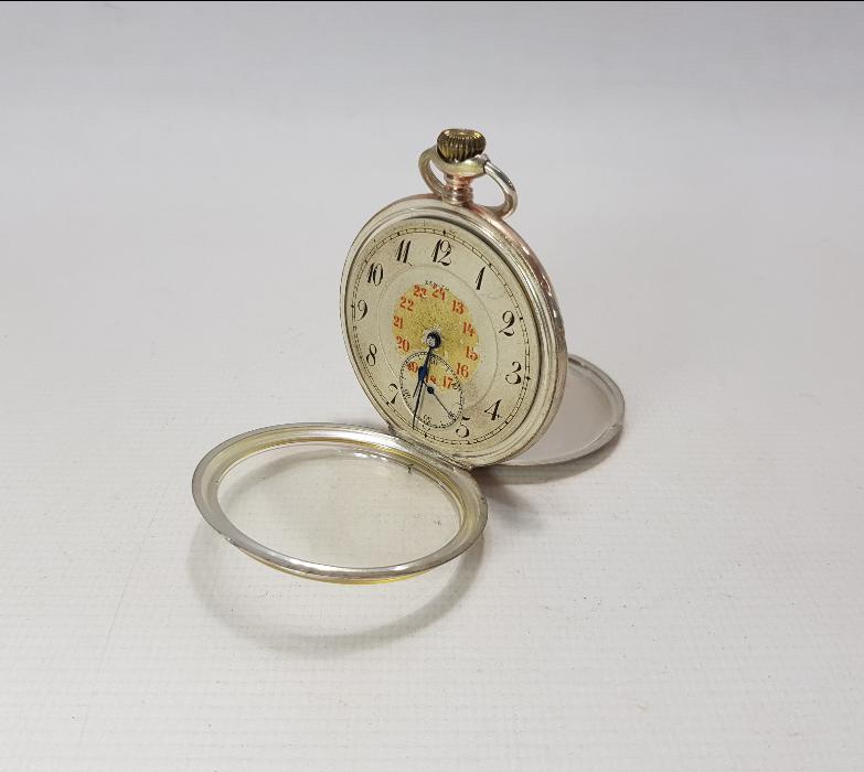 OSMANLI DÖNEMİ GÜMÜŞ ZENITH CEP SAATİ 