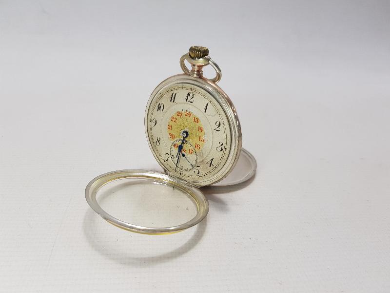 OSMANLI DÖNEMİ GÜMÜŞ ZENITH CEP SAATİ 