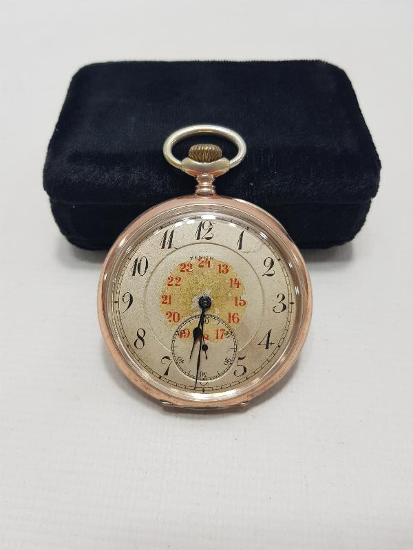 OSMANLI DÖNEMİ GÜMÜŞ ZENITH CEP SAATİ 