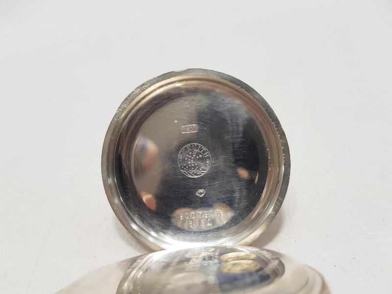 OSMANLI DÖNEMİ GÜMÜŞ ZENITH CEP SAATİ 