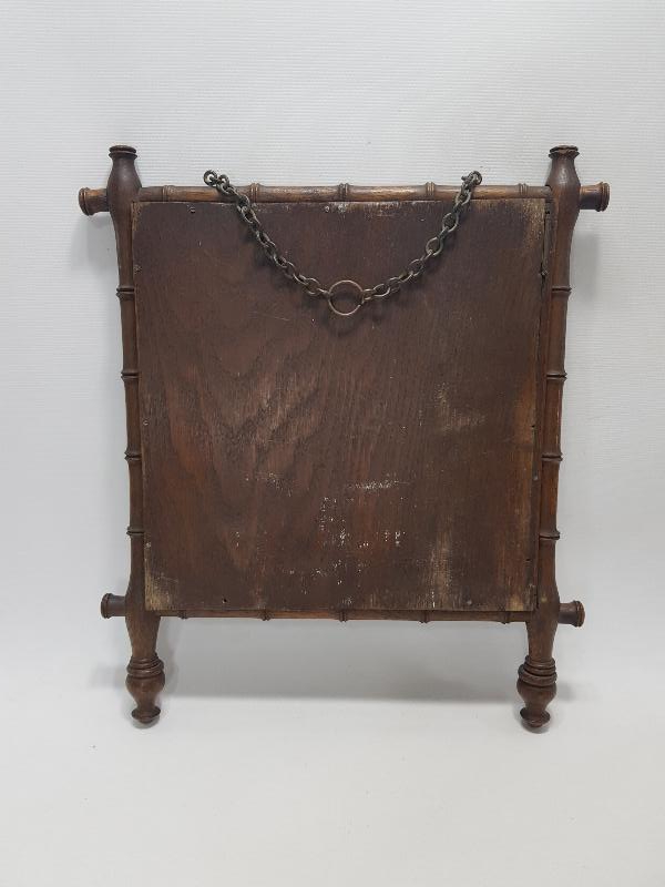 OSMANLI DÖNEMİ KADIN RESİMLERİYLE SÜSLÜ AHŞAP AYNA